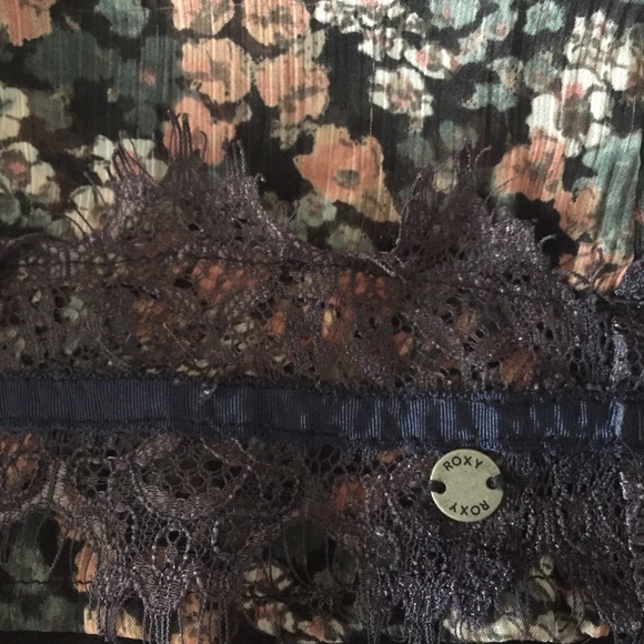 ROXY Chiffon Long Sleeve Dress - Picture 8 of 10